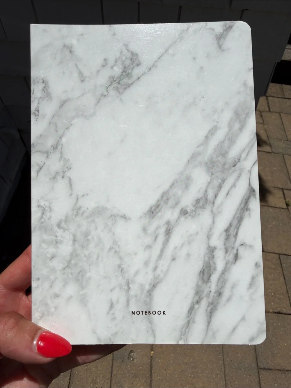 Marble Cover Notebook Journal